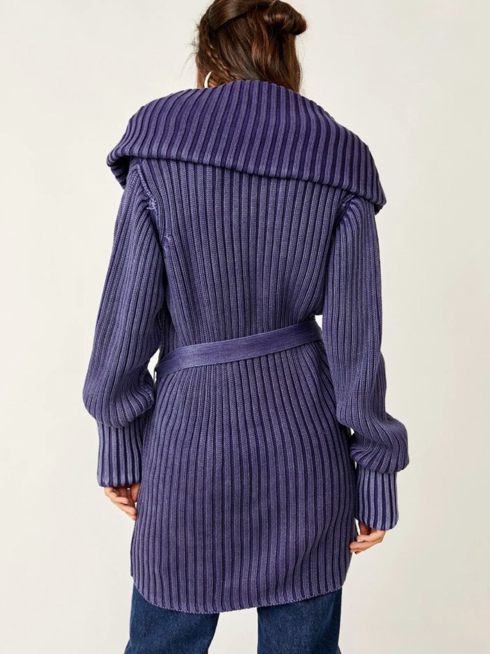 Brand New Free People Navy/Blue Cardigan - Size Small - NWT - Picture 3 of 12
